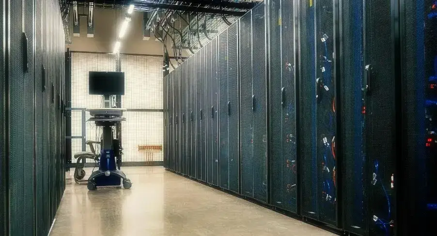 Vue d'un data center